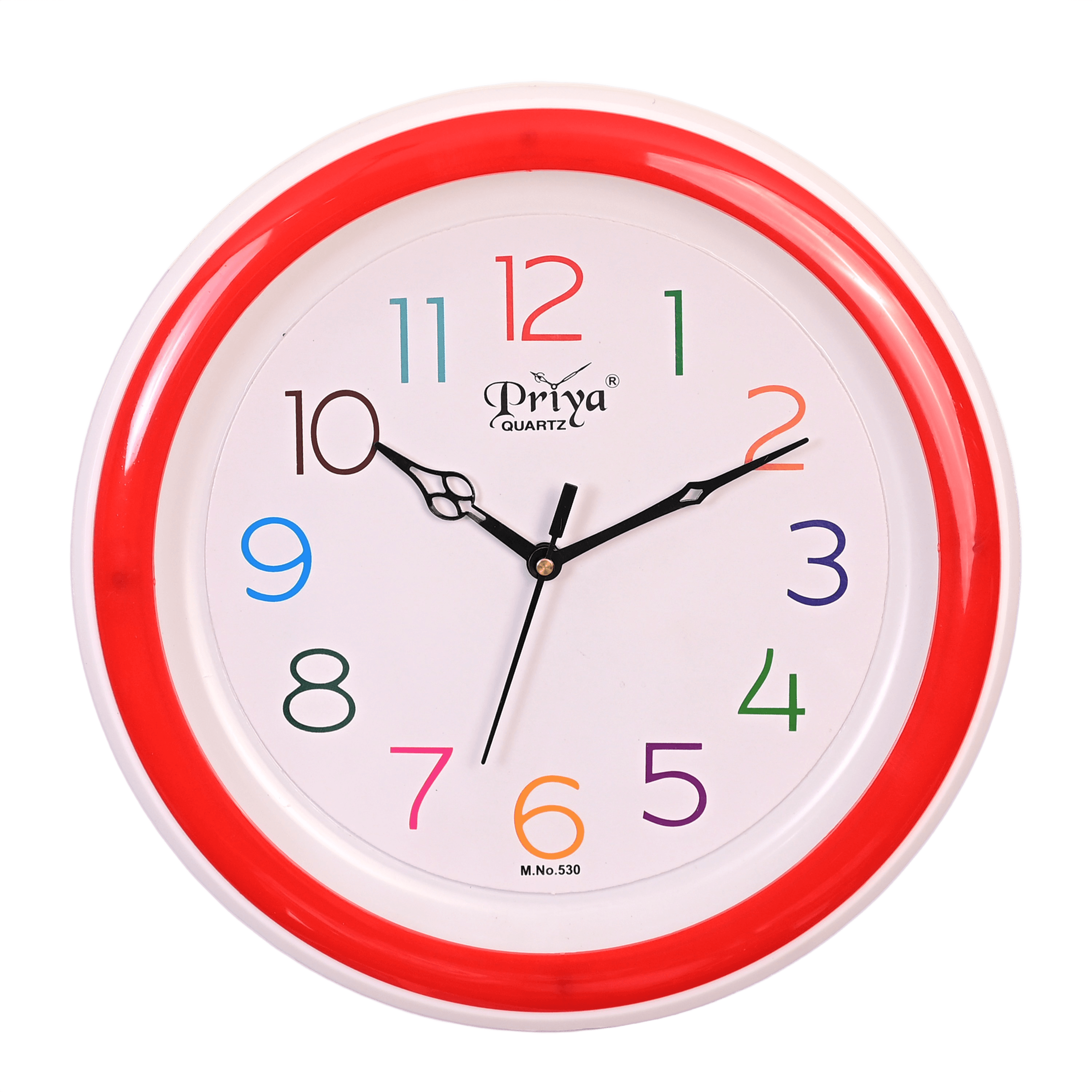 Bright-colour clocks